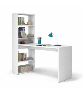 Escritorio con estantería reversible Mod. Villena