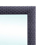 Espejo vertical negro Mod. Cardiff 150x40cm
