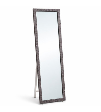 Espejo vertical negro Mod. Cardiff 150x40cm