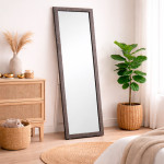 Espejo vertical negro Mod. Cardiff 150x40cm