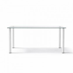 Juego de comedor completo Mod. Yuri blanco