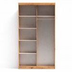 Armario 2 puertas correderas con espejo Mod. Inova