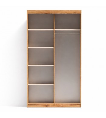 Armario 2 puertas correderas con espejo Mod. Inova
