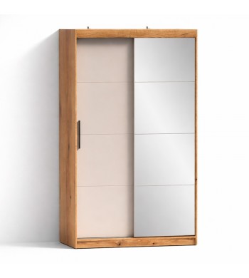Armario 2 puertas correderas con espejo Mod. Inova