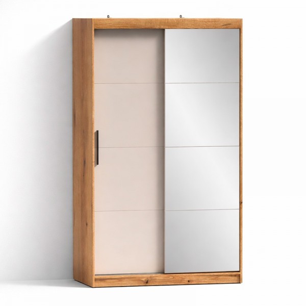 Armario 2 puertas correderas con espejo Mod. Inova