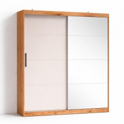 Armario 2 puertas correderas con espejo Mod. Inova