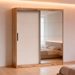 Armario 2 puertas correderas con espejo Mod. Inova