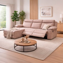 Chaiselongue relax eléctrico Mod. Menfis 3 plazas