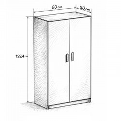 Armario 2 puertas Mod. Champion