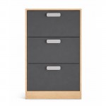 Zapatero 3 puertas abatibles Mod. Donald