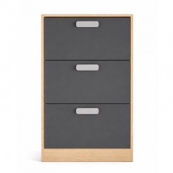 Zapatero 3 puertas abatibles Mod. Donald