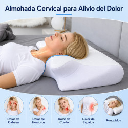 Almohada Butterfly ergonómica cervical 60x40CM
