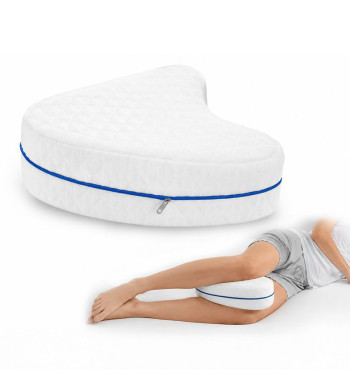 Almohada Viscoelástica para Piernas y Rodillas 25cm