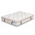 Colchón Natural Sleep con Muelles Ensacados 5 Zonas, Látex y Visco Gel