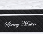 Colchón Spring Master con Muelles Ensacados y Espuma de Alta Densidad