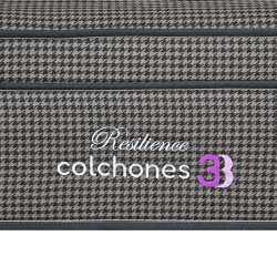Colchón Resilience con Muelles Ensacados, Viscoelástica Gel y Látex
