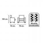 Butaca Power Lift Modelo Condal