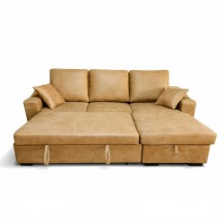 Chaiselongue cama reversible Corea 3 plazas
