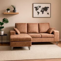 Chaiselongue reversible Mod. Duque 3 plazas