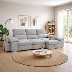 Chaiselongue cama Mod. Nadia 3 plazas