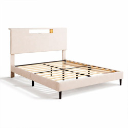 Cama con cabecero led Mod. 704