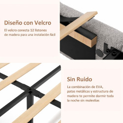 Cama con cabecero Mod. 801