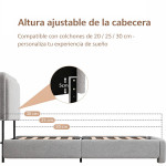 Cama con cabecero Mod. 801