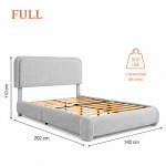 Cama con cabecero Mod. 801