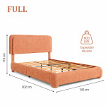 Cama con cabecero Mod. 801