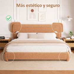 Cama con cabecero Mod. 801