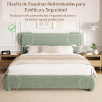 Cama con cabecero Mod. 801