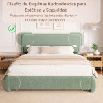 Cama con cabecero Mod. 801