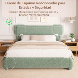 Cama con cabecero Mod. 801
