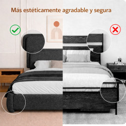 Cama con cabecero Mod. 801