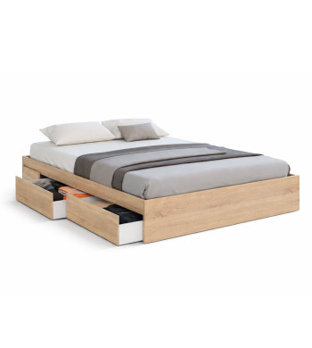 Cama con cajones 150x190