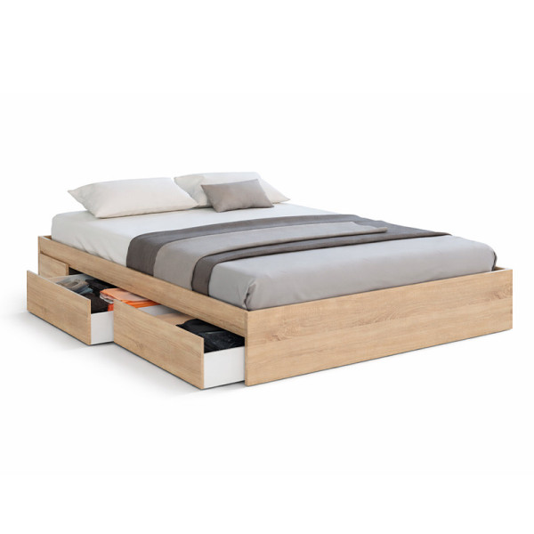 Cama con cajones 150x190