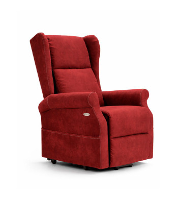 Sillón orejero de masajes levantapersonas Mod. Crown Confort