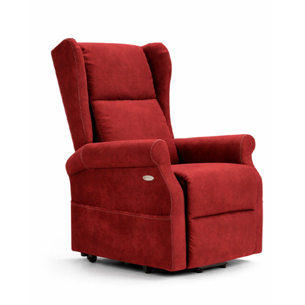 Sillón orejero de masajes levantapersonas Mod. Crown Confort