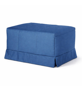 Puff con función de cama plegable