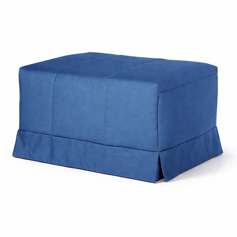 Puff con función de cama plegable