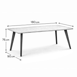 Mesa de comedor fija Mod. Regatta